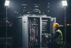 أفضل خدمة إصلاح أنظمة التبريد والتكييف VRF في الرياض
